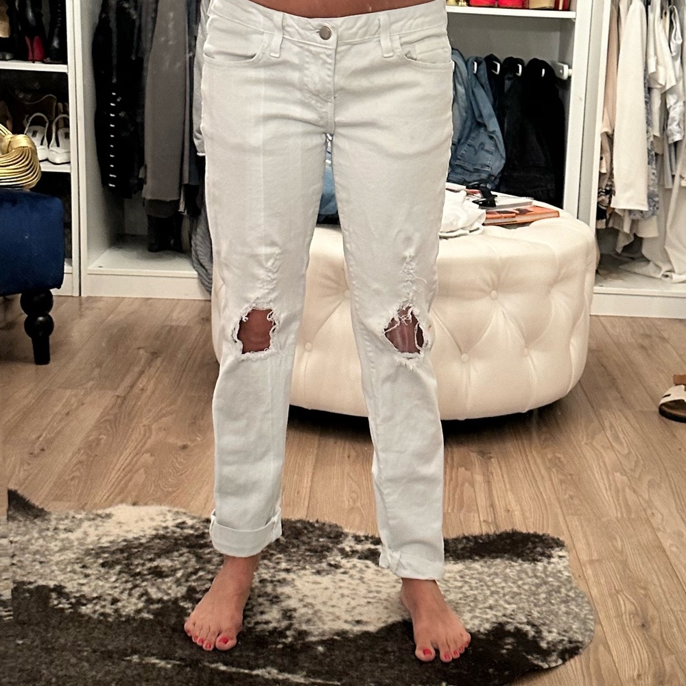 Hidden White Denim Jeans - Size 27